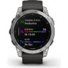 Часы GARMIN FENIX 7 SILVER WITH GRAPHITE BAND 11147