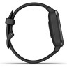 Часы GARMIN VENU SQ – MUSIC EDITION SLATE ALUMINUM BEZEL WITH BLACK CASE AND SILICONE BAND 010-02426-10